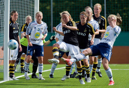 Emelie Ölander, AIK och Linda Sällström, Djurgården mfl