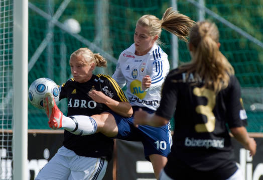 Sofia Simonsson, AIK och Linda Sällström, Djurgården