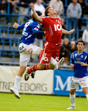 Hannes Stiller, Göteborg och Kristian Haynes, Trelleborg