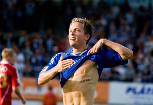 Andreas Wihlborg, Trelleborg gjorde 2-1 till Trelleborg.