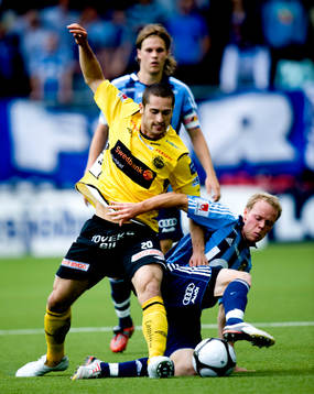 Emir Bajrami, Elfsborg, Patrik Haginge, Djurgården