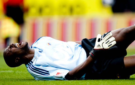 Pa Dembo Touray, målvakt, Djurgården, skadad, skada