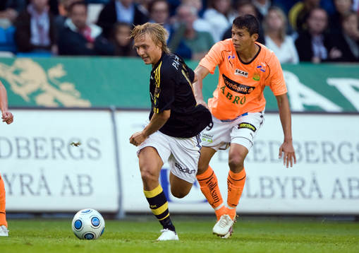 Pierre Bengtsson, AIK och Romario Pereira Sipiao, GAIS