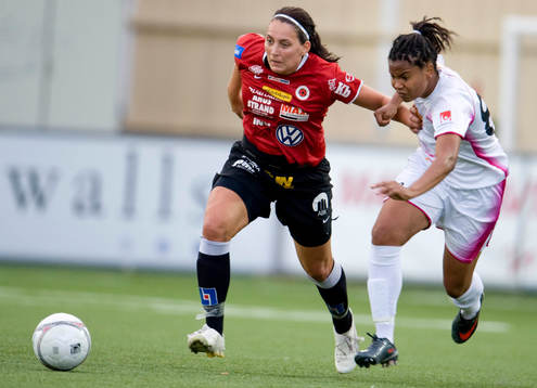 Holmfridur Magnusdottir, Kristianstad och Renata Da Costa,