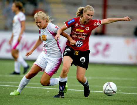 Michaela Johnsson, Ldb och Therese Persson, Kristianstad