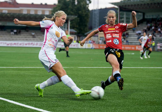 Michaela Johnsson, Ldb och Therese Persson, Kristianstad