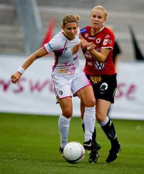 Pavlina Scasna, Ldb och Emelie Johnsson, Kristianstad