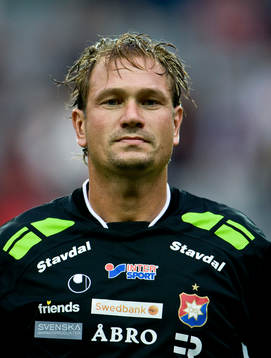 Bengt Andersson, målvakt, porträtt