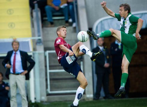 Marcus Allbäck och Fredrik Söderström