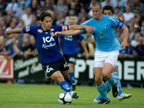 Michael Görlitz, Halmstad mot Daniel Andersson, Malmö