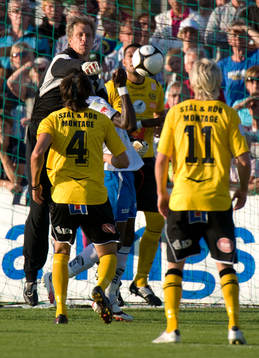 Mattias Asper, Målvakt Mjällby