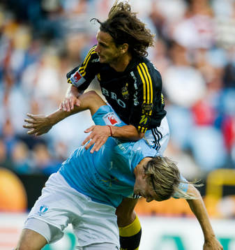 Markus Halsti, Malmö och  Ivan Obolo , AIK