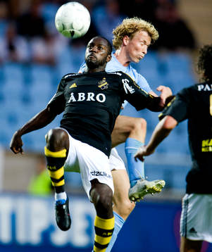 Rick Kruys, Malmö och  Dulee Johnson , AIK