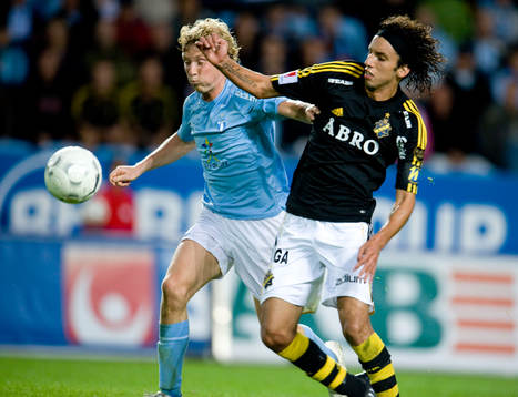 Rick Kruys, Malmö och  Jorge Ortiz , AIK