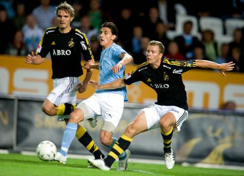 Agon Mehmeti, Malmö och Per Karlsson och Jos Hooiveld, AIK