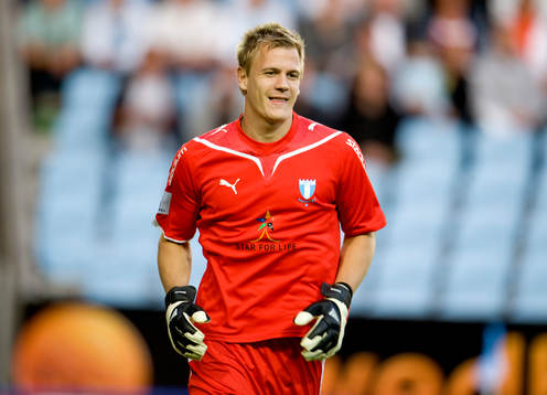Johan Dahlin, målvakt Malmö