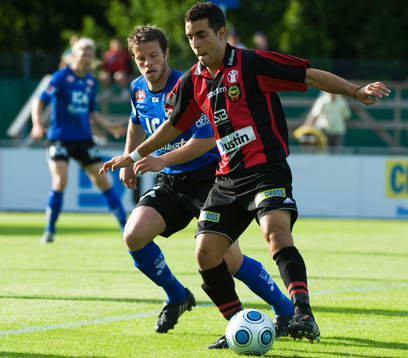 Jonas Gudni Saevarsson, Halmstad och Dalil Benyahia,