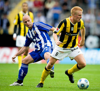 Josef Karlsson, Häcken. Thomas Olsson, IFK Göteborg