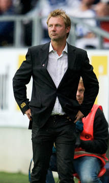 Peter Gerhardsson, tränare Häcken