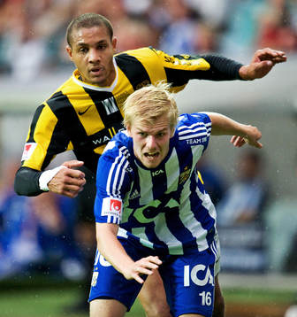 Sebastian Eriksson, IFK Göteborg. Mathias Ranégie, Häcken