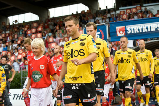 Anders Svensson, Elfsborg, inmarsch, spelarentré