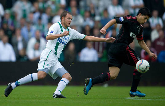 Andreas Granqvist, Groningen jagar Luis Suárez, Ajax