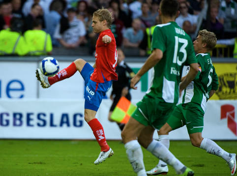 Erik Sundin, Helsingborg gjorde 0-2