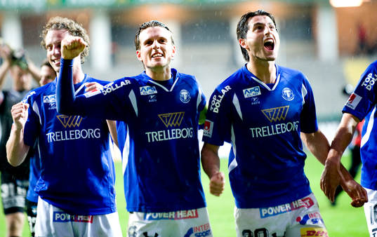Kristian Haynes, Yousef Fakhro, Trelleborg jubel