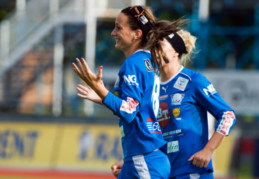 Fotboll, dam, UEFA, Women Champions League, Clujana -