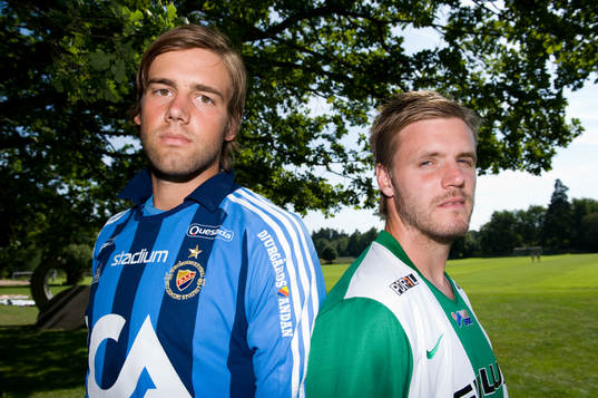 Mikael Dahlberg, Djurgården och Andreas Dahl, Hammarby