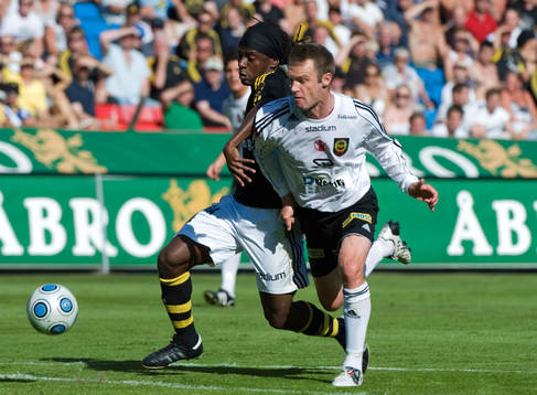 Martin Kayongo Mutumba, AIK och Mikkel Jensen,