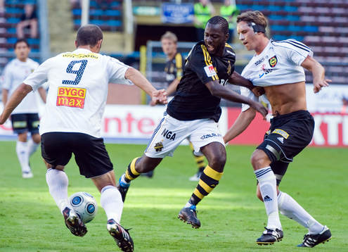 Dulee Johnson, AIK och Philip Haglund, Brommapojkarna