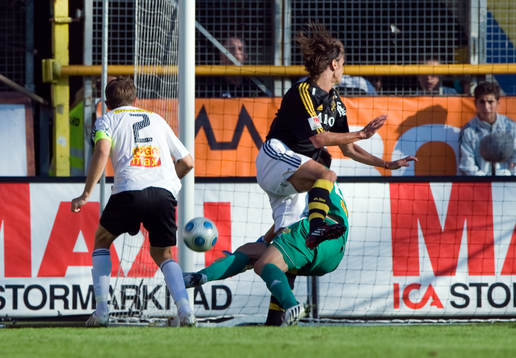 Iván Obolo, AIK gör segermålet 2-1