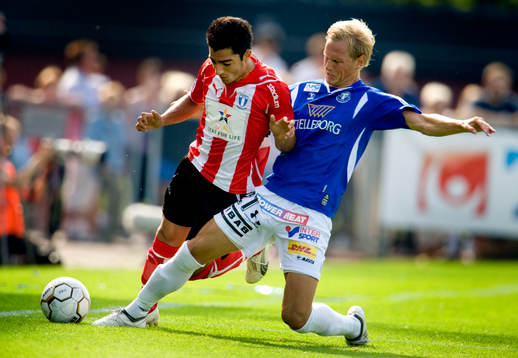Jiloan Hamad, Malmö och Magnus Andersson, Trelleborg
