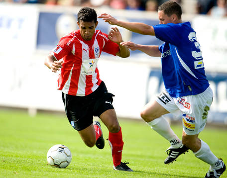 Wilton Figueiredo, Malmö och Dennis Melander, Trelleborg