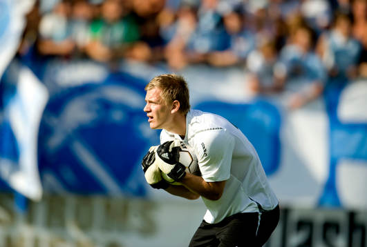 Johan Dahlin, målvakt Malmö