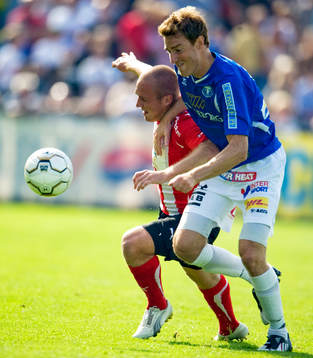 Daniel Larsson, Malmö och Mikael Bengtsson, Trelleborg