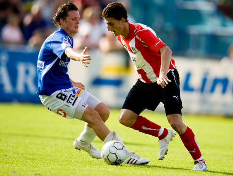 Agon Mehmeti, Malmö och Kristian Haynes, Trelleborg