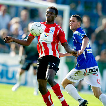 Jens Sloth, Trelleborg och Edward Ofere, Malmö