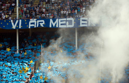 Djurgårdens klack. Läktare