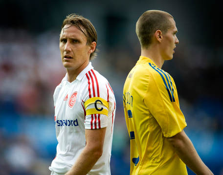 Jon Jönsson, Bröndby och Andreas Johansson, Aalborg
