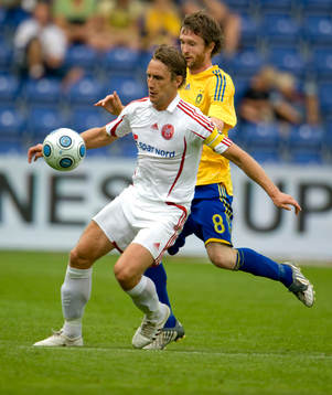 Andreas Johansson, Aalborg och Mikael Nilsson, Bröndby