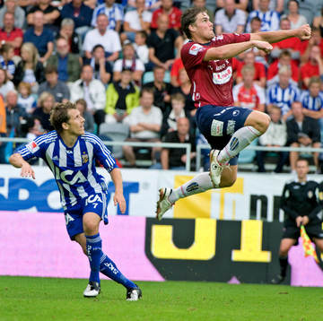 David Leinar, Örgryte. Tobias Hysén, IFK Göteborg