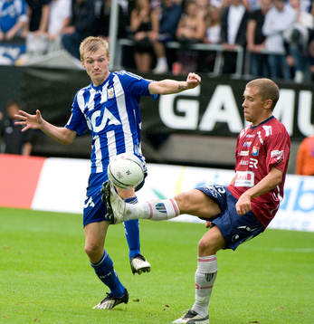Niclas Elving, Örgryte. Sebastian Eriksson, IFK Göteborg