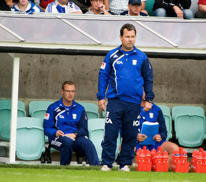Jonas Olsson, Stefan Rehn, tränare IFK Göteborg
