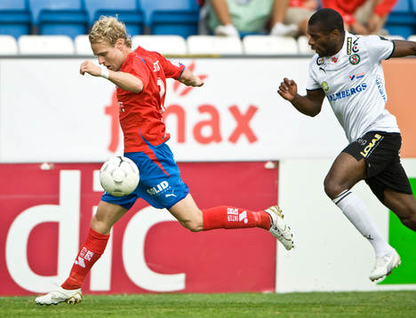 Erik Sundin, Helsingborg och Samuel Wowoah. örebro