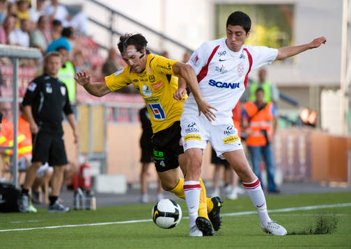 Nahir Besara, Assyriska mot Daniel Ivanovski, Mjällby