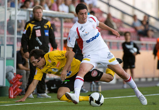 Nahir Besara, Assyriska mot Daniel Ivanovski, Mjällby