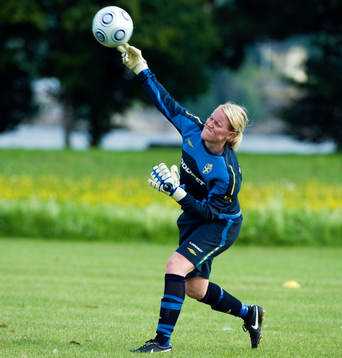 Kristin Hammarström, målvakt, Sverige