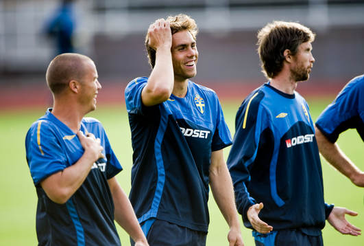 Daniel Andersson och Johan Elmander